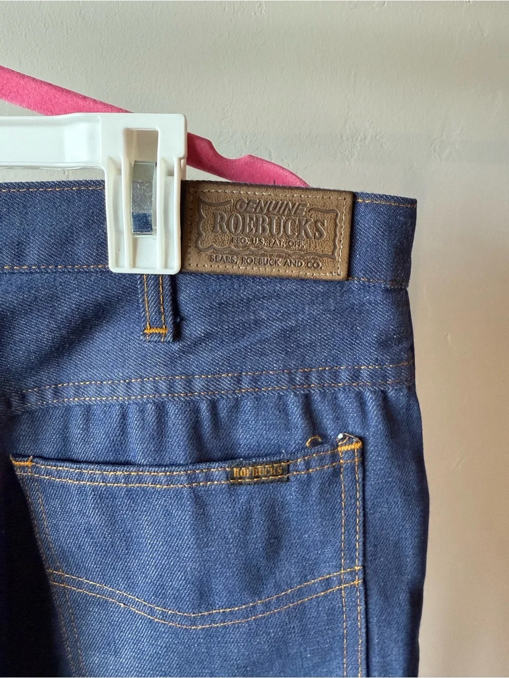 Vintage 70s roebucks denim pants